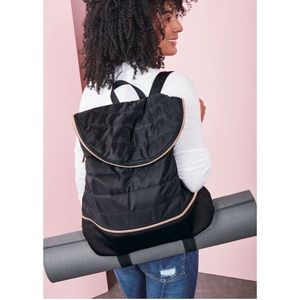 Crush It Backpack. Stella & Dot. EUC, like new. Black, charcoal and blush.